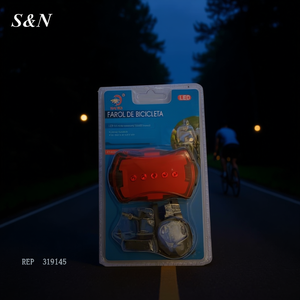 Farol De Bicicleta Led Con Lente Roja Y Soporte Ajustable Para Ciclismo - Product Image 3