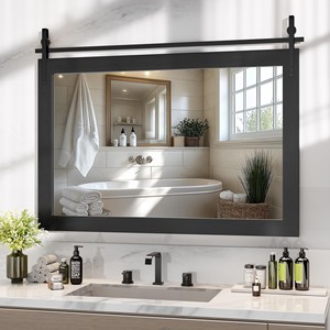 Marcos de Espejos de Pared de Madera de Teca, Diseño Moderno de Mediados de Siglo, Ecológicos, Hechos a Mano, Duraderos |   Fabricación Personalizada al por Mayor (OEM) |   Aqudus Saleem - Product Image 2