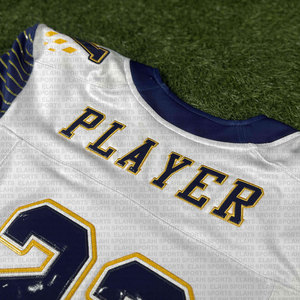 Uniformes de football américain personnalisés de qualité supérieure, imprimés par sublimation, taille plus, short confortable et respirant - Product Image 3
