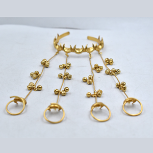 Hathfool ทองเหลืองชุบทองโบราณสำหรับผู้หญิงและเด็กผู้หญิงได้รับความนิยมล่าสุด - Product Image 3