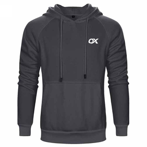 Sweat-shirts en polaire personnalisés avec logo, légers, de haute qualité, unis, sans motifs, pour hommes. - Product Image 4