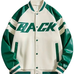 New Best Quality Custom Made Adult and Youth Baseball Letterman Versity <b>Jacket</b> Color Fleece Versity <b>Jacket</b> for Men - Product Image 1