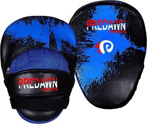 Manoplas de enfoque de calidad profesional para niños Entrenamiento Sparring Focus Pads Ropa deportiva de cuero para Karate y boxeo - Product Image 1