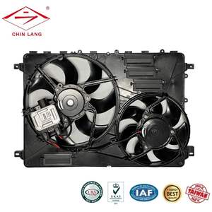 Fabricante Profesional de Autopartes Chin Lang, Conjunto de Ventilador de Radiador de Refrigerante de 12V para S80 08'~14' con FCM OE # 31338823-3 3.0T - Product Image 1