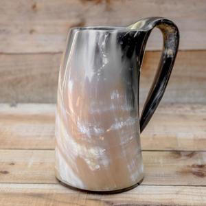 Verres à bière en corne naturelle de haute qualité pour événements, durable, personnalisable, motifs animaux - Product Image 5