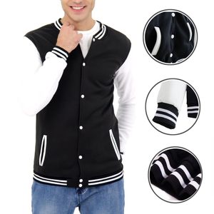 Blouson universitaire réversible personnalisé pour homme – Style Letterman et Bomber – Fournisseur en gros de vêtements streetwear - Product Image 5