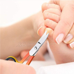Durable Premium Stainless Steel <b>Nail</b> <b>Scissors</b> with Precision Design A+ Grade Quality Finish and Easy Everyday Handling - Product Image 3