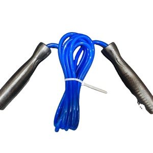 High Quality Customized Jump <b>Rope</b> Fitness Accessories Durable Steel and PVC Material Portable Private Label Jump <b>Rope</b> - Product Image 1