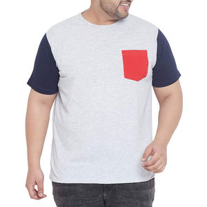 Camiseta de Cuello Alto Personalizada con Logotipo, Estilo Urbano para Hombre, Corte Cuadrado, 300 g/m², Algodón Grueso, Talla Grande, Camisetas Lisas Estampadas para Hombre - Product Image 1