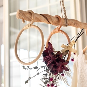 Porte-serviettes de cuisine en rotin, supports pour foulards, prix compétitif, porte-serviettes de bain - Product Image 4