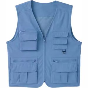 Chaleco de Seguridad para Trabajadores de la Construcción, Casual, Alta Visibilidad, Reflectante, Poliéster, Servicio OEM, Múltiples Bolsillos, Venta al Por Mayor - Product Image 2