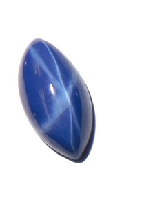 Zafiro Azul Estrella Marquise de 6x12 mm, 3 Quilates, Creado en Laboratorio, Cabujón Pulido con Efecto de Estrella de 6 Puntas, 4 mm de Altura, para Joyería - Product Image 6