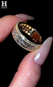 Luxury Multi <b>Row</b> Lab Grown Diamond Eternity Band Wedding Anniversary Fine Jewellery - Product Image 5