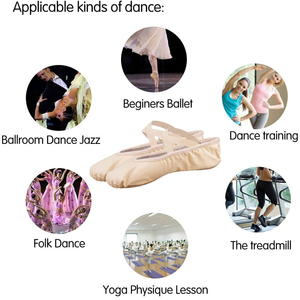 Chaussons de danse pour filles à semelle souple, en satin, pointes de danse, prix abordable, qualité supérieure, vente chaude, chaussures confortables pour la danse - Product Image 5