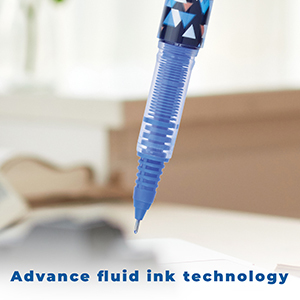 Luxury High Quality Waterproof <b>Ink</b> Liquid Gel Pens 0.5mm Tip Black/Blue/Red <b>Ink</b> Novelty Office School Use Reynolds Trimax Pen - Product Image 5