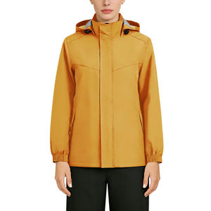 Survêtement de pluie en polyester respirant avec taille élastiquée et rabat anti-vent interne pour une sécheresse supérieure sous la pluie - Product Image 5