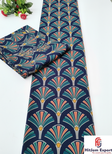 Tela Africana Freetown con Estampado de Cera y Ankara, 100% Algodón, Calidad Premium para Vestidos, Ropa Tradicional y Decoración del Hogar - Product Image 6