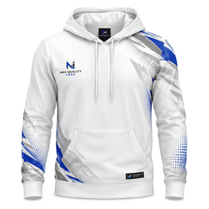 Hoodies pour sublimation, hoodies de sport, service OEM personnalisé, haute qualité, hommes femmes, 100% polyester, sublimation vierge. - Product Image 6