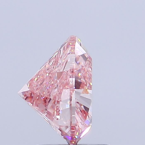 Exquisito Diamante Rosa de 1 Quilate con Corte Corazón, Diamante Suelto Brillante de Color Fantasía Raro para Diseños de Joyería de Lujo Romántica Personalizada - Product Image 3