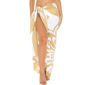 Pareos para Mujer, Falda de Playa, Estilo Mariposa, Traje de Baño Largo, Pareo - Product Image 3