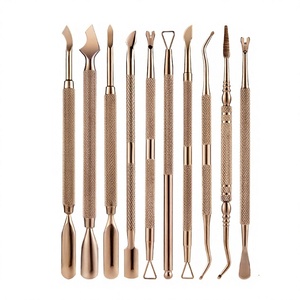 Herramienta Profesional de Precisión para Empujar Cutículas, Instrumento de Acero Inoxidable de Doble Extremo para el Cuidado de las Uñas, para Eliminar Cutículas y Limpiar Uñas - Product Image 1