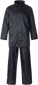 Ensemble de vêtements de pluie universels pour adultes, haute visibilité, en polyester imperméable, vêtements de travail réfléchissants, vêtements de pluie industriels pour l'extérieur - Product Image 5