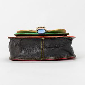 New Arrival Women's Summer Vintage Western Crossbody <b>Messenger</b> <b>Bag</b> Stylish Genuine Recycled <b>Leather</b> Unique Letter Fashion Button - Product Image 5