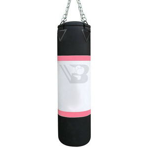 Sac de frappe lourd professionnel pour boxe et MMA, toutes tailles, plusieurs couleurs, en cuir, rempli de sable, équipement d'entraînement pour salle de sport et fitness - Product Image 4