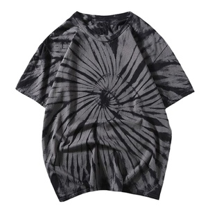 T-Shirt délavé pour hommes, Streetwear 100% coton, personnalisé avec Logo personnalisé, Vintage et surdimensionné - Product Image 1