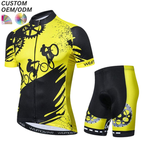 Conjunto de Jersey y Culotte de Ciclismo con Logotipo Personalizado, 100% Poliéster/Spandex, Secado Rápido, Transpirable, OEM/ODM para Pedidos al por Mayor, Unisex Adulto - Product Image 6