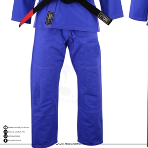 ชุดยิวยิตสูพรีเมียมสั่งทำพิเศษ ผ้าฝ้าย 100% ทอลายเพิร์ลวีฟ ชุดกิโมโนบราซิลเลียนยิวยิตสู ทรงเข้ารูป ชุดฝึกซ้อมสำหรับการต่อสู้ - Product Image 4