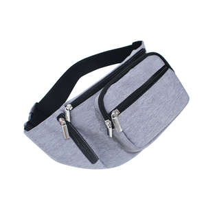 Riñonera de cuero suave con compartimentos con cremallera seguros, correa ajustable, bolso compacto para actividades diarias, compras y caminatas - Product Image 5