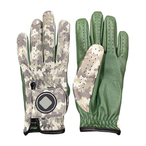 Premium Promoting Natural Movement and Comfortable Golf <b>Gloves</b> Breathable Cabretta Leather Anti Slip Flexible Soft <b>Grip</b> - Product Image 1