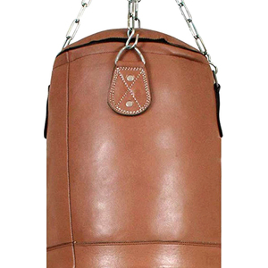 Brown <b>Boxing</b> Training Bag PU Durable Cotton Filled Zipper Closure EVA Outsole Kickboxing Adult Use Made Premium Quality Leather - Product Image 4