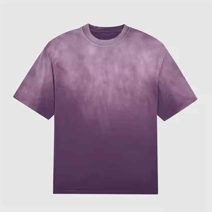 250gsm Oversized Cotton Tee Vintage Washed Blank T Shirt Heavyweight Custom Print Tee Men Oversized Washed Shirt Wholesale Cotto - Product Image 6
