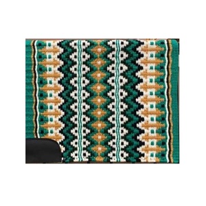 Manta de Montar Occidental Multicolor con Patrón Geométrico Navajo, Tejida a Mano, Contorneada, para Equitación, Accesorios de Equitación Occidental - Product Image 3