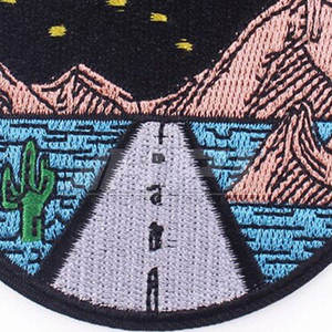 Custom 3D Embossed Rubber PVC <b>Sew</b>-<b>On</b> <b>Patches</b> with Nonwoven Felt Fabric for Clothing - Product Image 5