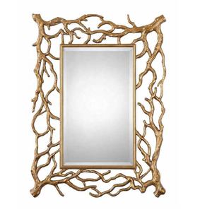 Espejo de pared de Metal entrecruzado de alta calidad, espejo de pared moderno de India, espejo de pared decorativo para dormitorio de tocador de entrada - Product Image 3