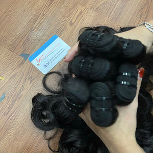 สินค้าขายดี ผมแท้เวียดนาม ยี่ห้อ Thanh Hair แบบลอน ต่อผมแบบเครื่องเย็บสองชั้น มีสินค้าจำนวนมาก พร้อมส่ง - Product Image 3