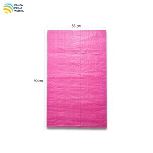 High Quality PP Woven Plastic Sack 56x90cm Full Pink Heavy Duty Packaging Bag for Agriculture Industrial <b>Packing</b> - Product Image 1