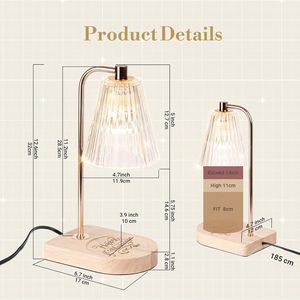 Idee Regalo Matrimonio 2025: Elegante Lampada Scaldacandele per Coppie, Regalo di Fidanzamento e per Addio al Nubilato, Nuovo Regalo per il Registro Nuziale - Product Image 6