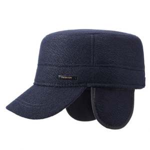 Gorra de Béisbol Plana de Invierno 2025, Nueva Llegada, Forro Polar Cálido, para Viajes al Aire Libre, Casual, Gruesa, Estilo Capitán, para Hombre - Product Image 1