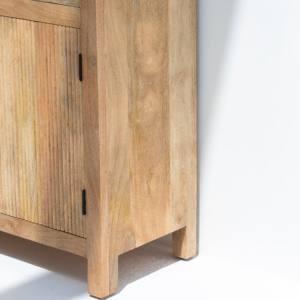 Aparador Vandana Arista Novara con Puerta de Listones de Madera para Interiores y Exteriores Modernos y Elegantes - Product Image 6