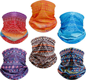 Pasamontañas Deportivo para Exteriores con Protección UV y Cortavientos, Cubre Rostro Completo y Cuello, para Ciclismo y Running, Calentador de Cuello/Gaiter - Product Image 1