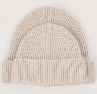 Bonnet d'hiver côtelé décontracté à prix de gros, design populaire, nouvel arrivage, bonnets personnalisables avec logo