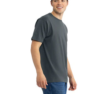 เสื้อยืดคอตตอนยูนิเซ็กซ์ Next Level ผ้าฝ้าย 100% รับผลิตตามแบบ พิมพ์ลายคุณภาพสูง พร้อมโลโก้แบรนด์ สีพื้น เสื้อยืดผู้ชาย - Product Image 6
