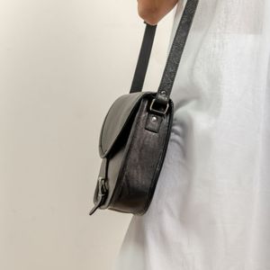 High Quality Luxury Designer Ladies Genuine Leather Hand Bag With Adjustable <b>Strap</b> Elegant Women <b>Shoulder</b> Sling Bag - Product Image 2