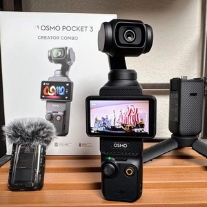 Osmo Pocket 3 Creator Combo 1'' CMOS Vlogging <b>Camera</b> 4K/120fps Video 3- Stabilization <b>for</b> 5.5 Carbon Fiber Handheld Drone - Product Image 1