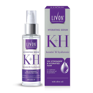 Sérum capillaire à la kératine et à l'acide hyaluronique, huile d'olive, hydratation, anti-frisottis, brillance des cheveux, douceur, non toxique, soin capillaire unisexe, 100 ml - Product Image 3