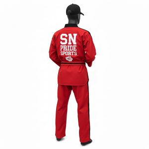 Tenue de Taekwondo Personnalisée avec Logo, en Coton et Polyester Extensible, Légère et Respirante, Dernier Design, Haute Qualité - Product Image 4